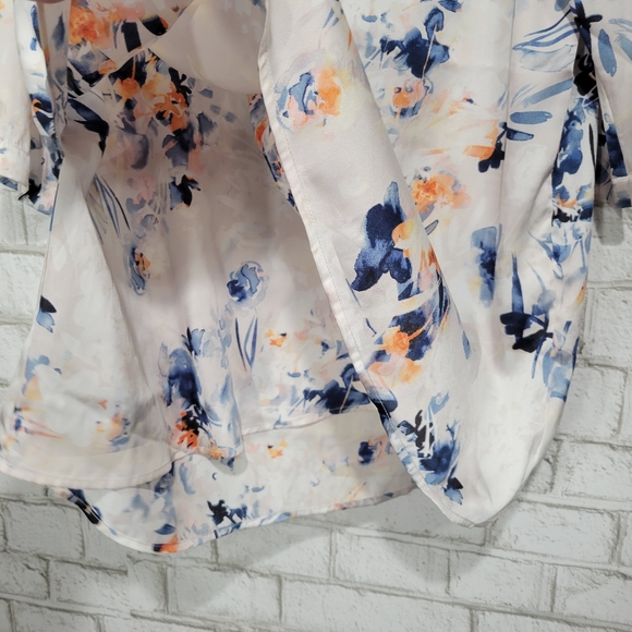 The Limited Floral long Blouse, size L - Picture 6 of 14